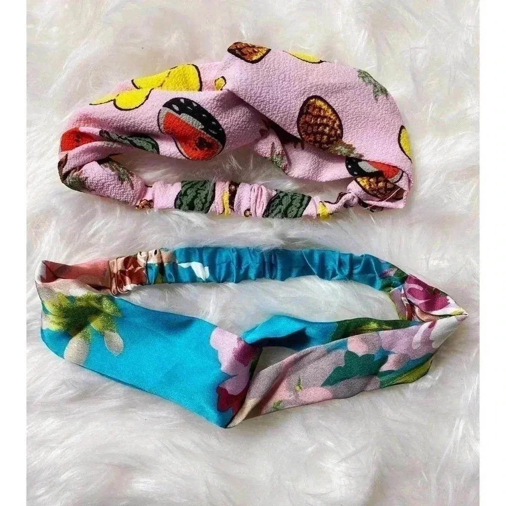 Bundle of Twist Front Headscarves